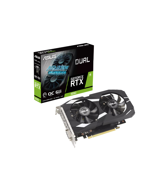 ASUS Dual GeForce RTX 3050 OC Edition 6GB GDDR6